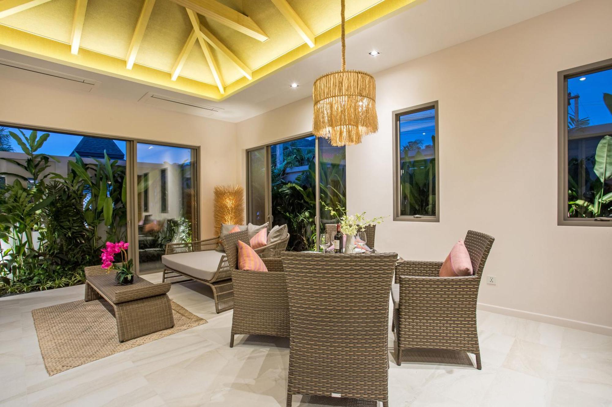 Boutique 2Br Villa Dalaa 1, Chemical Free Pool, Gated Residence, 카말라 비치 외부 사진