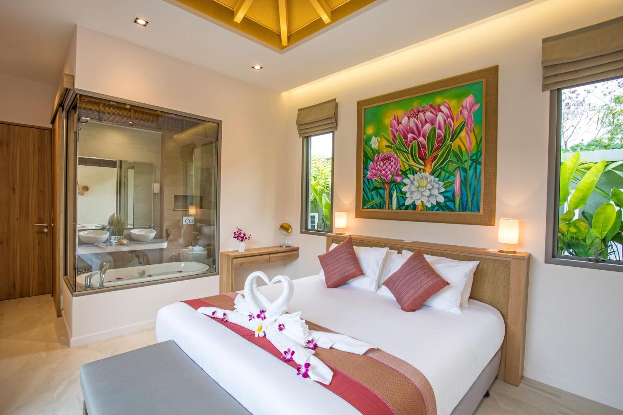 Boutique 2Br Villa Dalaa 1, Chemical Free Pool, Gated Residence, 카말라 비치 외부 사진
