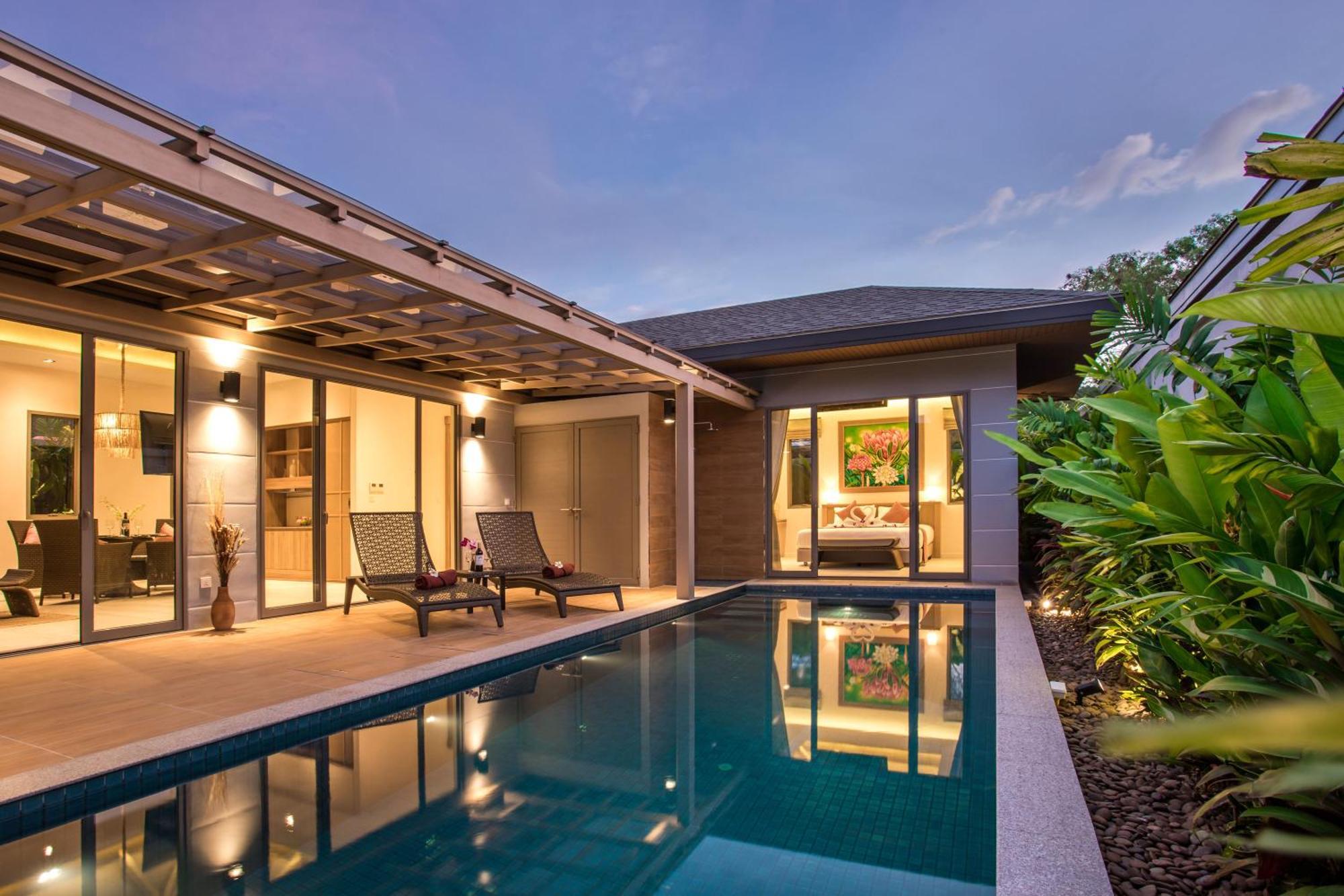 Boutique 2Br Villa Dalaa 1, Chemical Free Pool, Gated Residence, 카말라 비치 외부 사진